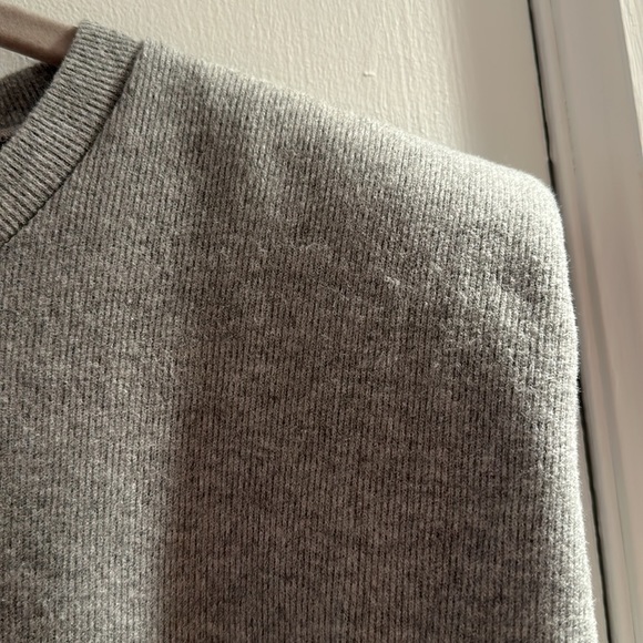 Zara padded should grey vest. Sz. L - Picture 2 of 4